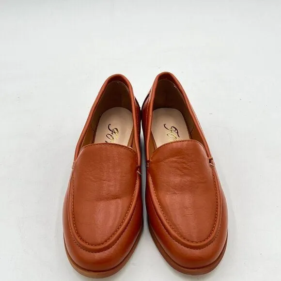 Women Platform Round Toe Penny Loafers Chunky Low Heel Slip on Pumps Comfortable