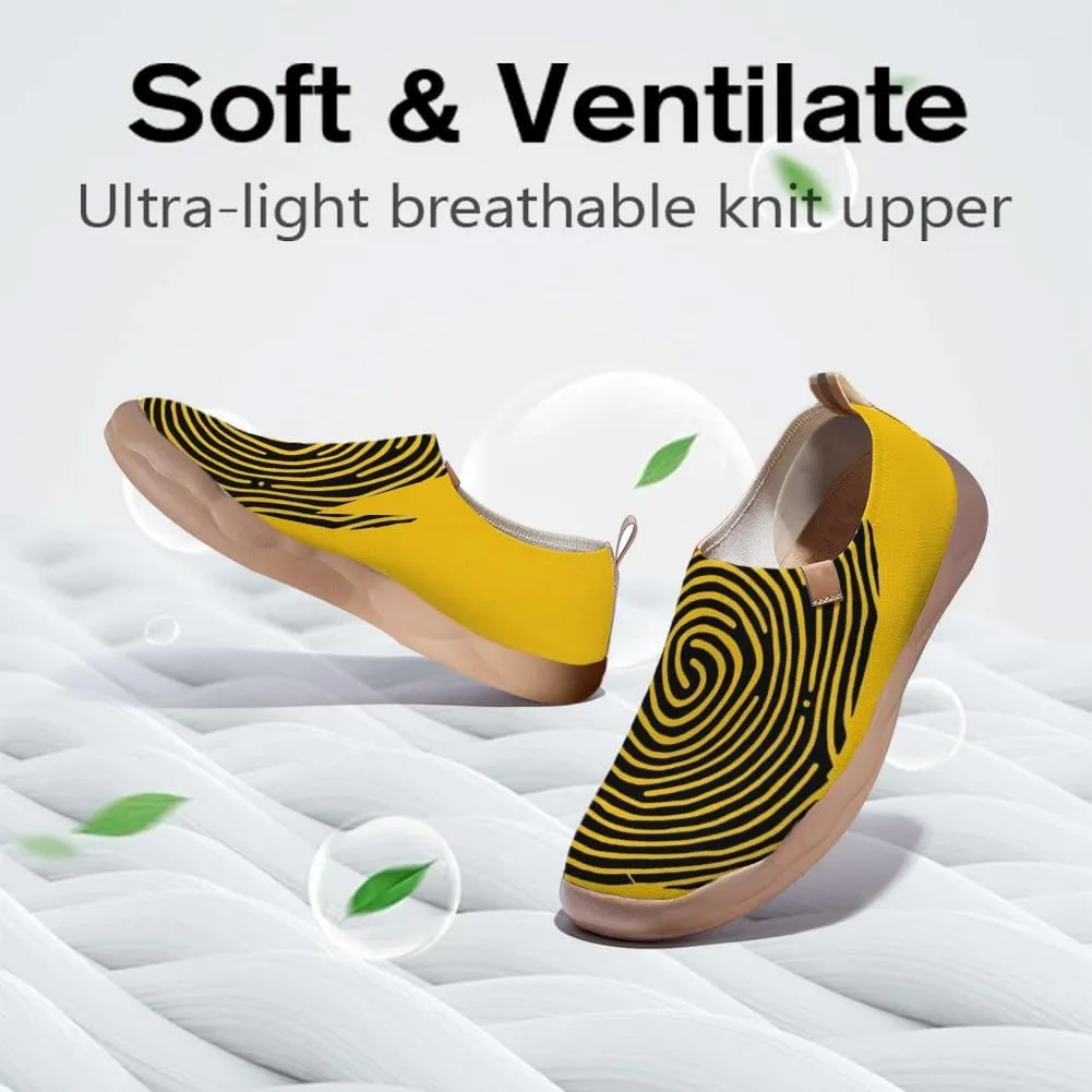Women's Art Travel Shoes Knitted Slip-on Comfortable Sneakers Art Series