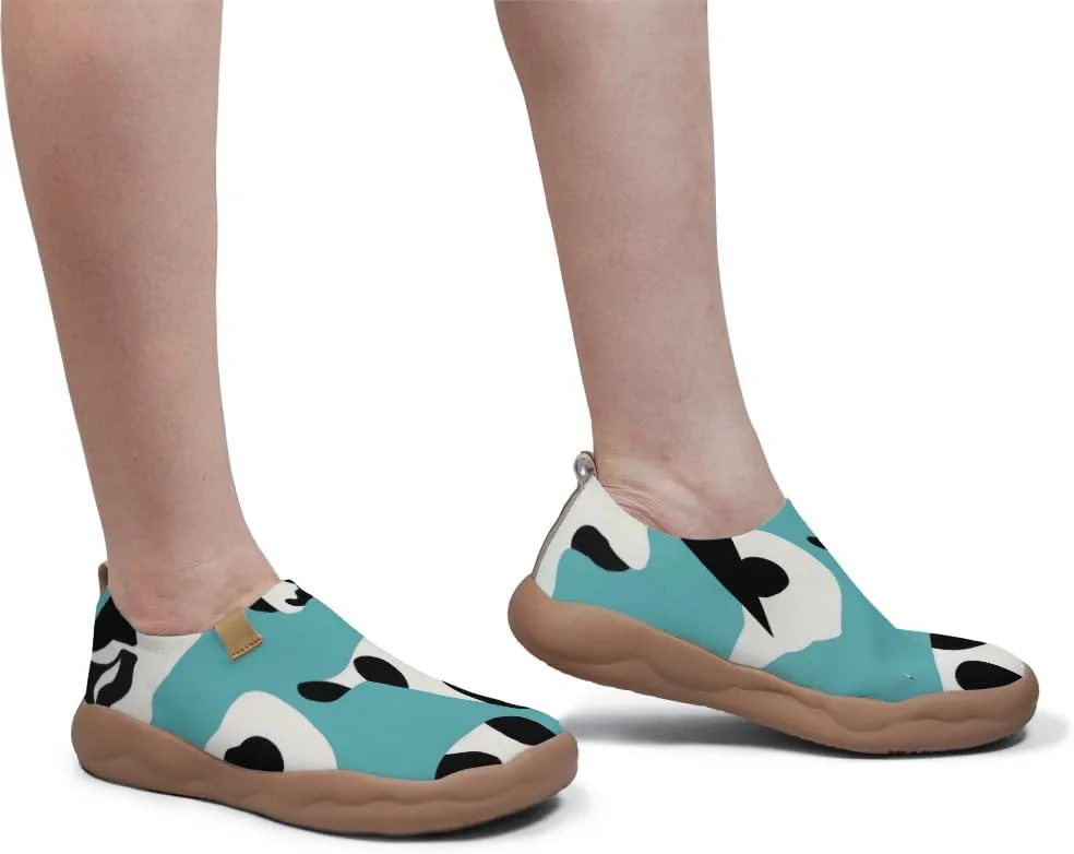 Women's Art Travel Shoes Knitted Slip-on Comfortable Sneakers Art Series