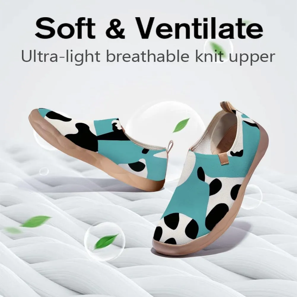 Women's Art Travel Shoes Knitted Slip-on Comfortable Sneakers Art Series