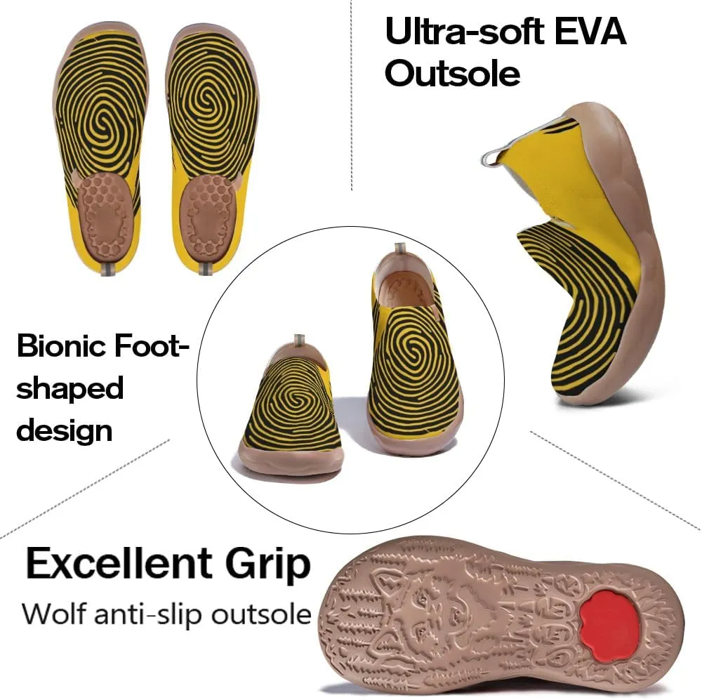 Women's Art Travel Shoes Knitted Slip-on Comfortable Sneakers Art Series