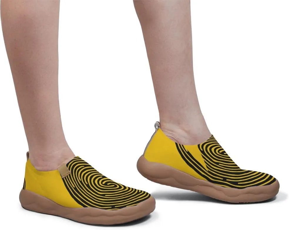Women's Art Travel Shoes Knitted Slip-on Comfortable Sneakers Art Series