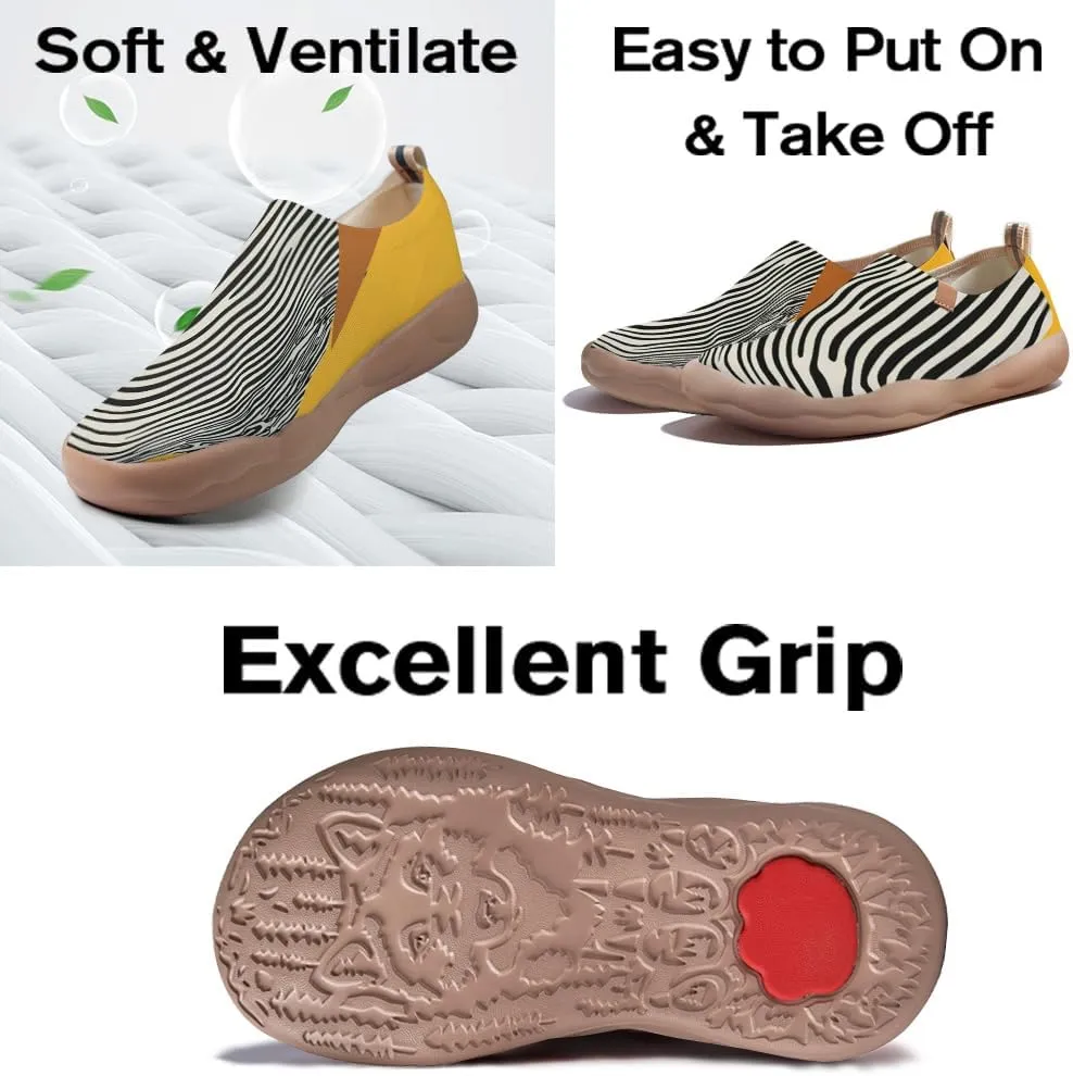 Women's Art Travel Shoes Knitted Slip-on Comfortable Sneakers Art Series