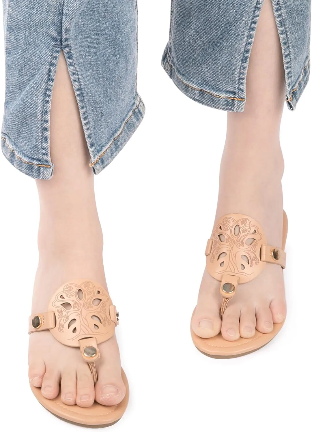 Women's Flat Sandals Slip On Slide Sandals Flip Flop Thong Sandals Casual Summer Sandals Dresy Sandals