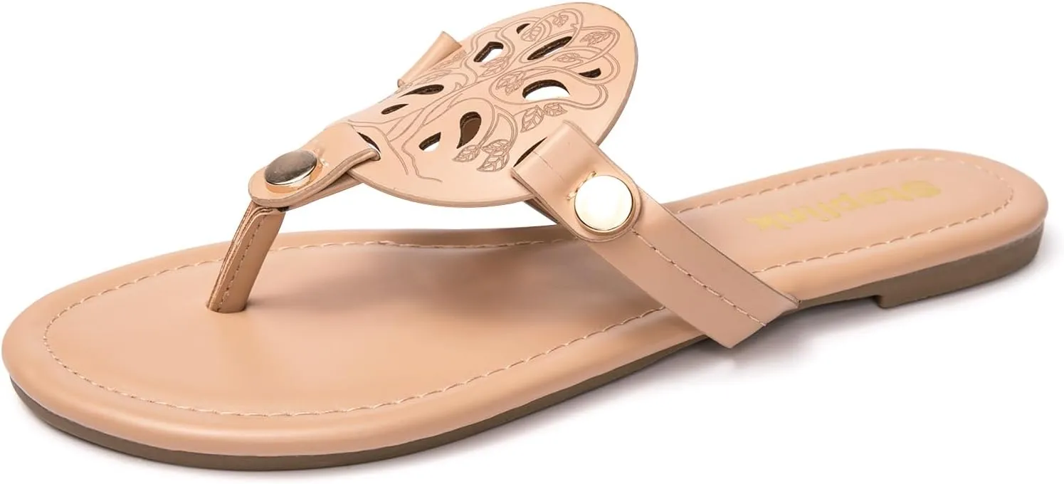 Women's Flat Sandals Slip On Slide Sandals Flip Flop Thong Sandals Casual Summer Sandals Dresy Sandals
