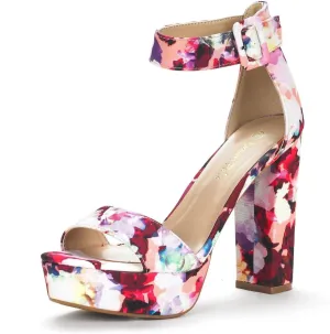 Women'S Hi-Lo Heeled Sandal