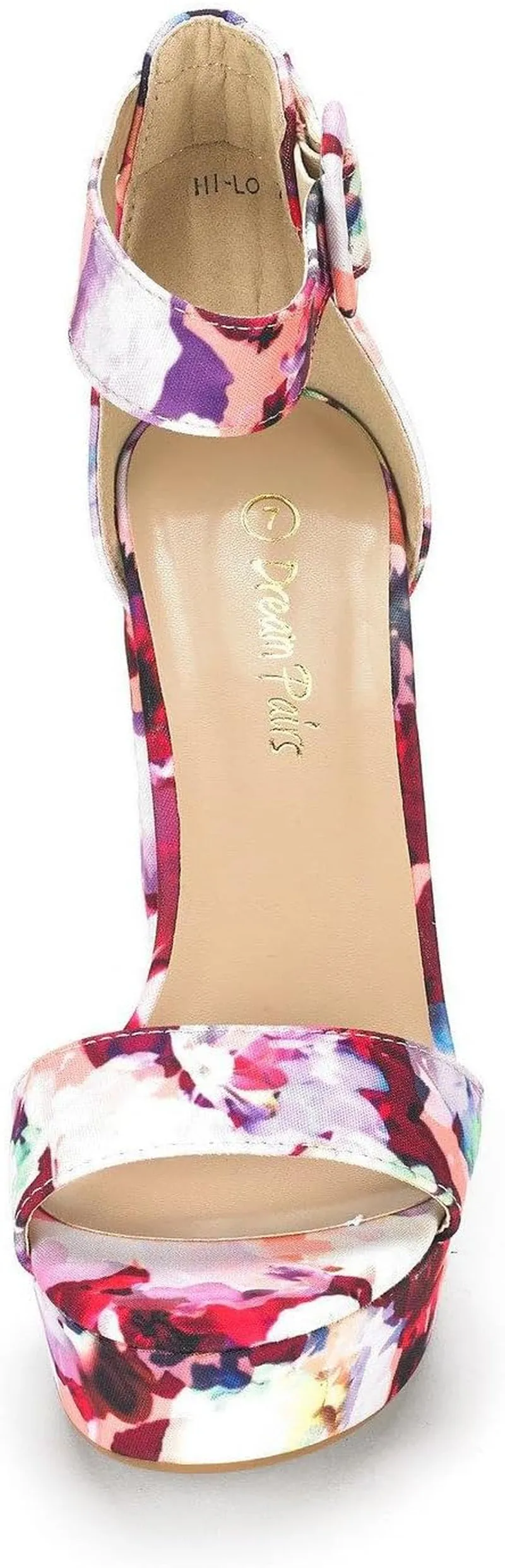 Women'S Hi-Lo Heeled Sandal