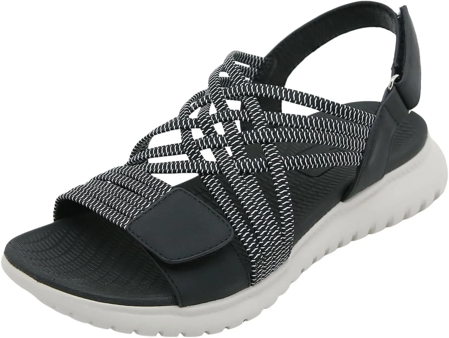 Womens Hiking Sandals Sport Sandals Ankle Straps with Adjustable Hooks Arch Support Beach Vacation Casual Camping
