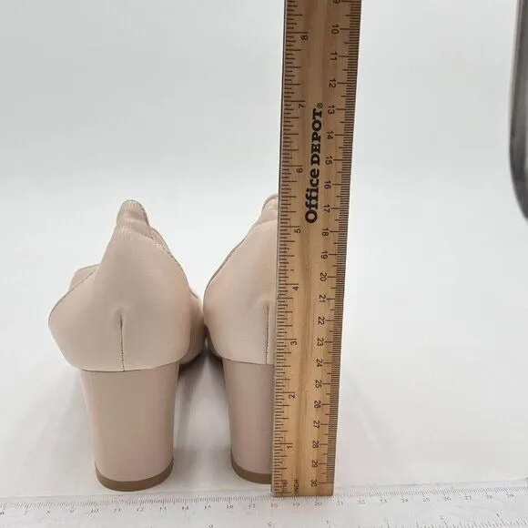 Women's Low Chunky Heels Square Toe Pumps Comfortable Slip On Dress Shoes Weddin