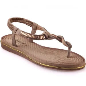 Womens ‘Mayea’ Decorated Flat Sandals