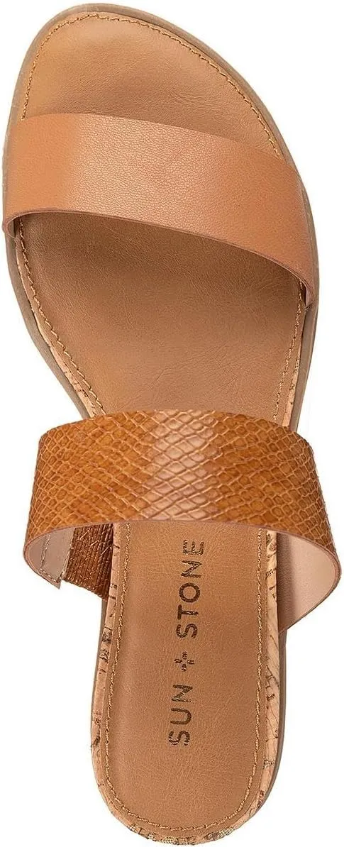 Womens Open Toe Slide Sandals