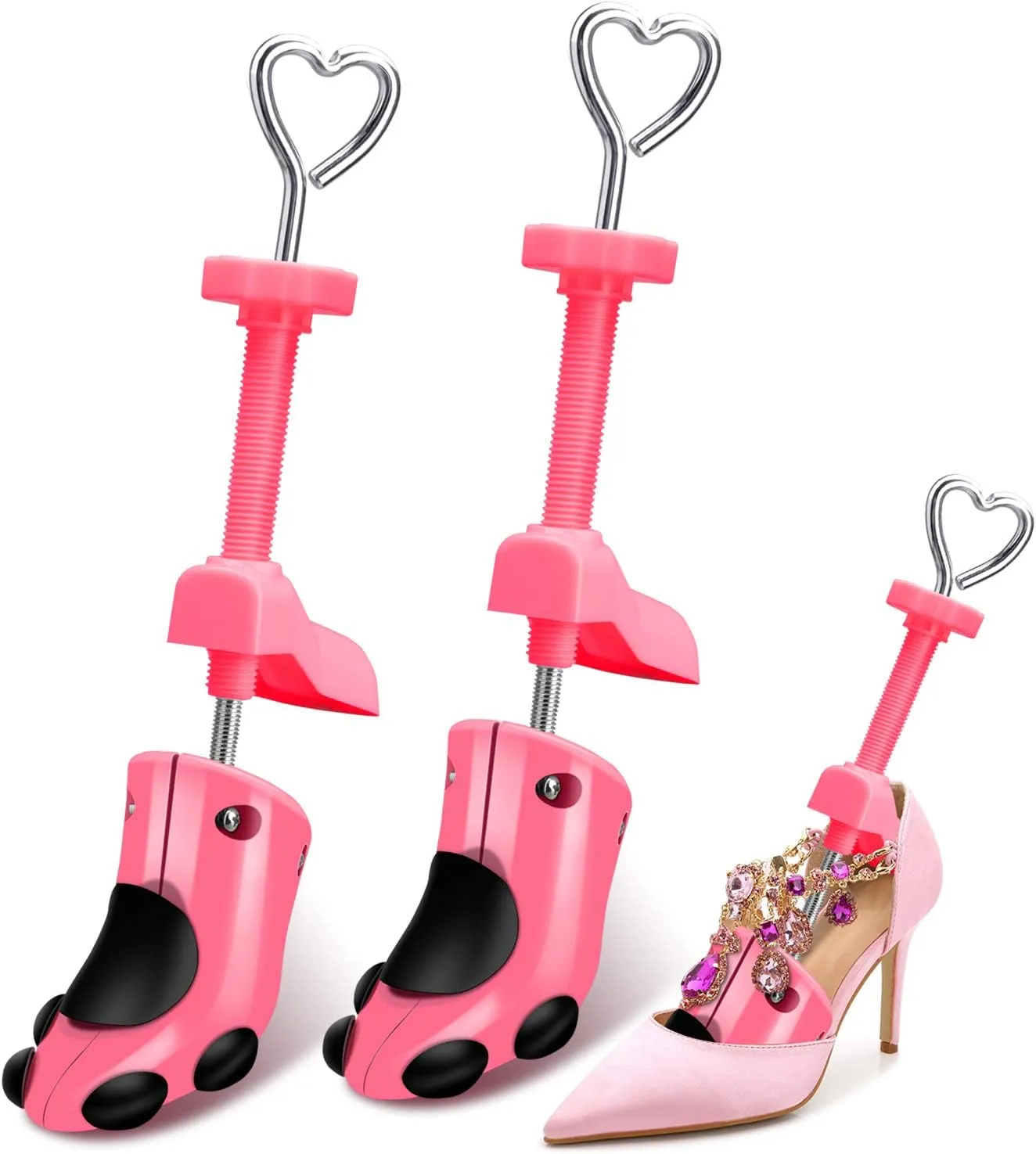 XYH Shoe Stretcher for Women and Men - 4-Way Adjustable for Wide Feet