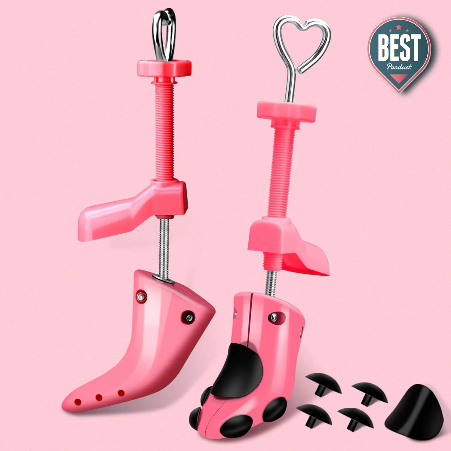 XYH Shoe Stretcher for Women and Men - 4-Way Adjustable for Wide Feet
