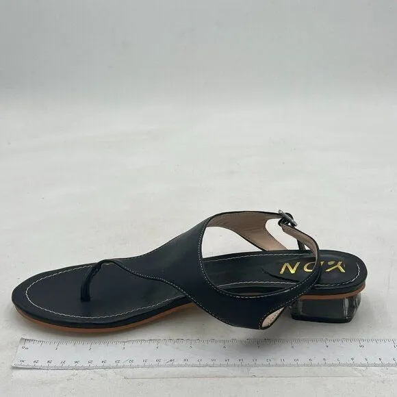 YDN Summer Sandals for Women Flip Flops Comfortable Block Low Heel Beach Sandals