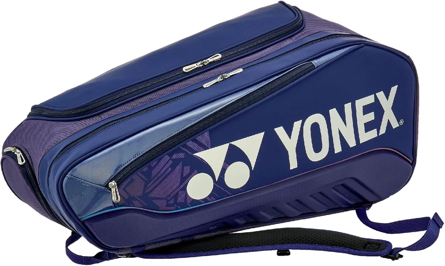 YONEX Expert Racquet Bag with YKK Zippers, Shoe Pocket, Spacious Compartments, Durable & Stylish Badminton Bag for 6 Racquets