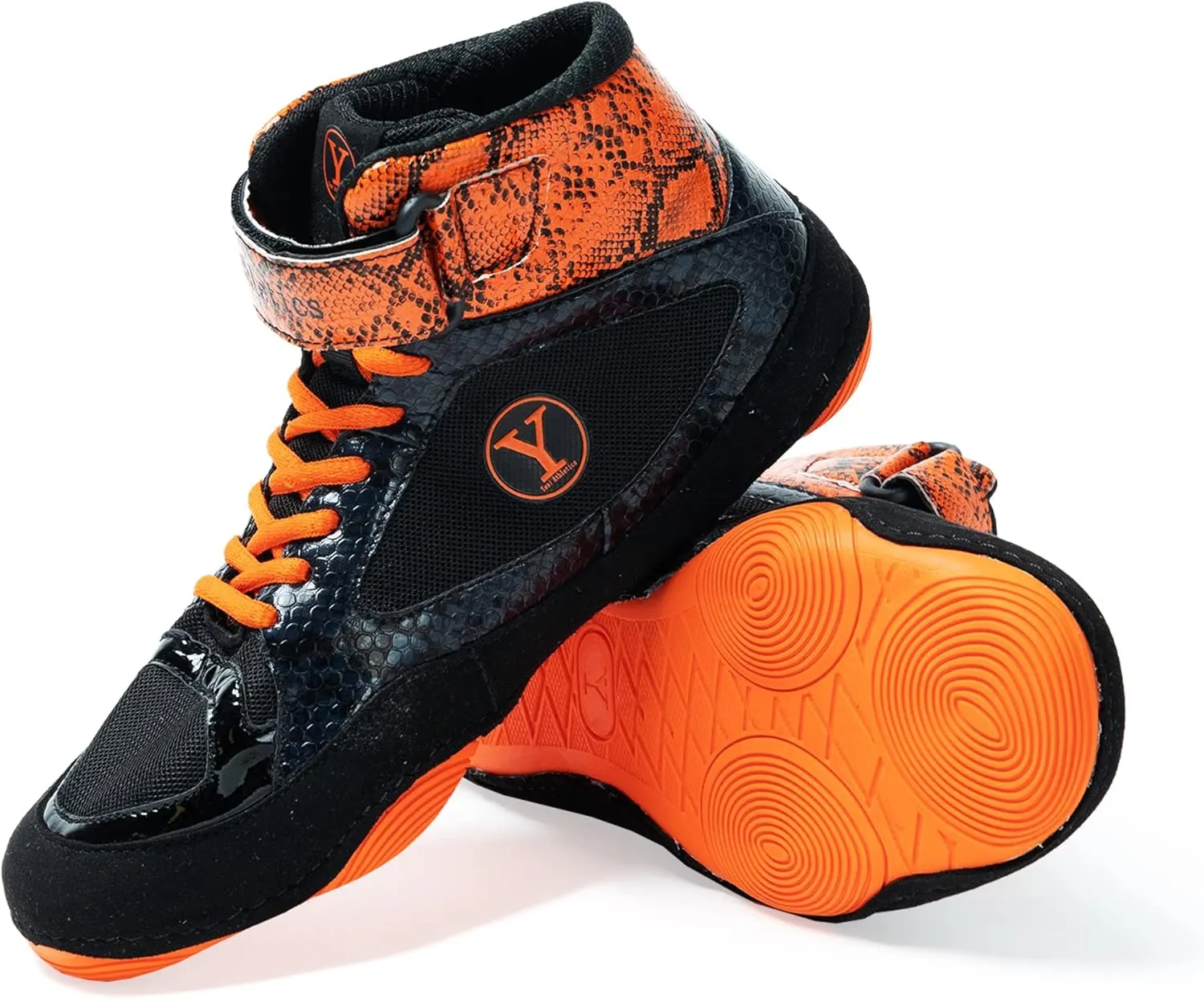Youth Wrestling Shoes, 100% Anti-Slip Kids Wrestling Shoes, Durable Kids Boxing Shoes - Little Kid 11 to Big Kid 3 Sizes