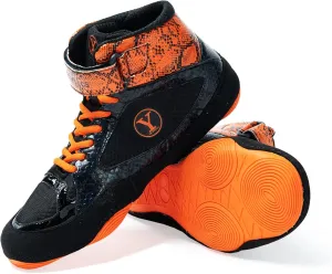 Youth Wrestling Shoes, 100% Anti-Slip Kids Wrestling Shoes, Durable Kids Boxing Shoes - Little Kid 11 to Big Kid 3 Sizes