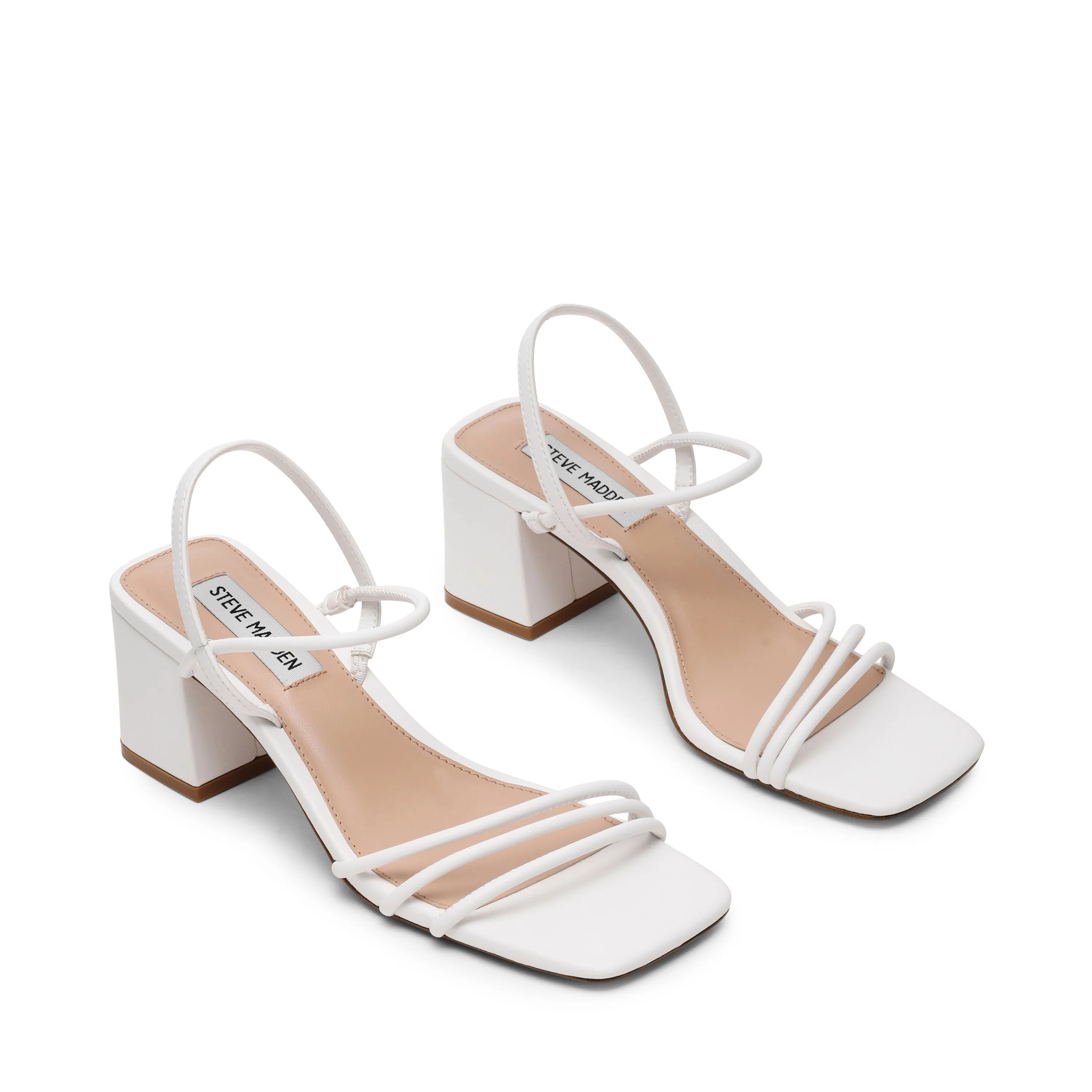 ZELLIE WHITE HEELS