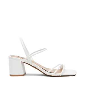 ZELLIE WHITE HEELS