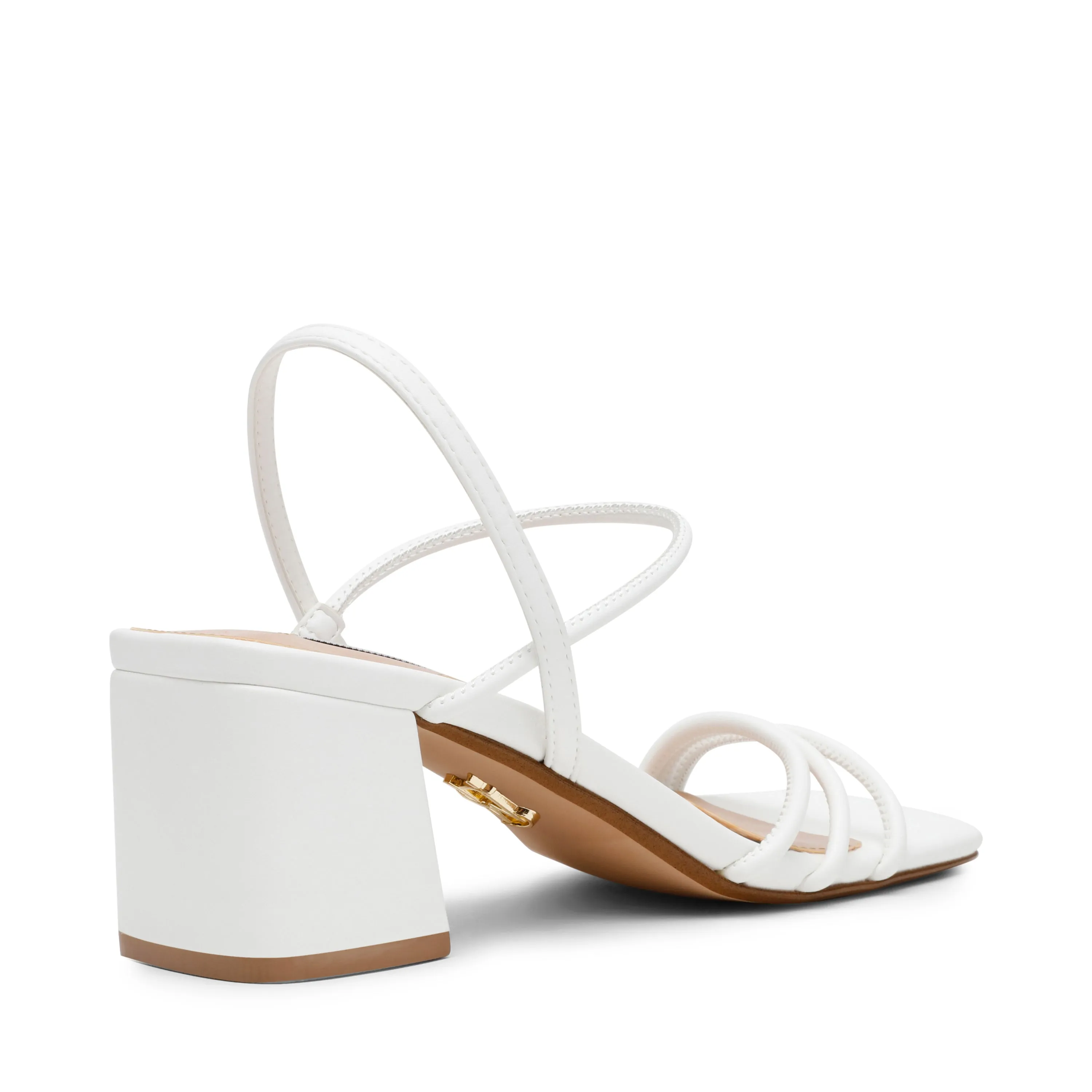 ZELLIE WHITE HEELS