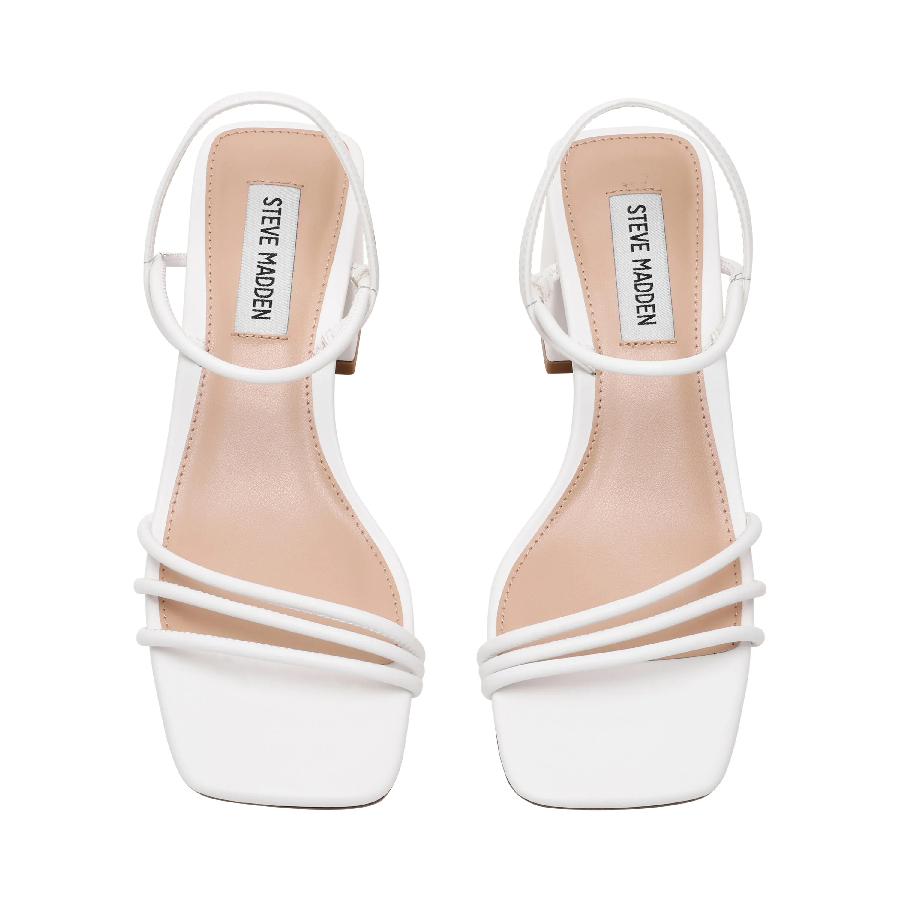 ZELLIE WHITE HEELS