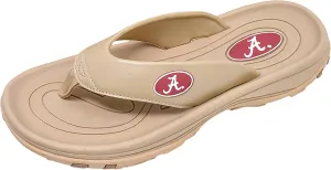 ZORIZ Collegiate Series Golf Sandals for Women and Men, Thong Flip Flops With Removable Spikes, Golf Footwear With Deeper Heel Cup and Higher Sidewalls